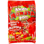 Amazon Strawberry Flavour Monster Pops - 48's